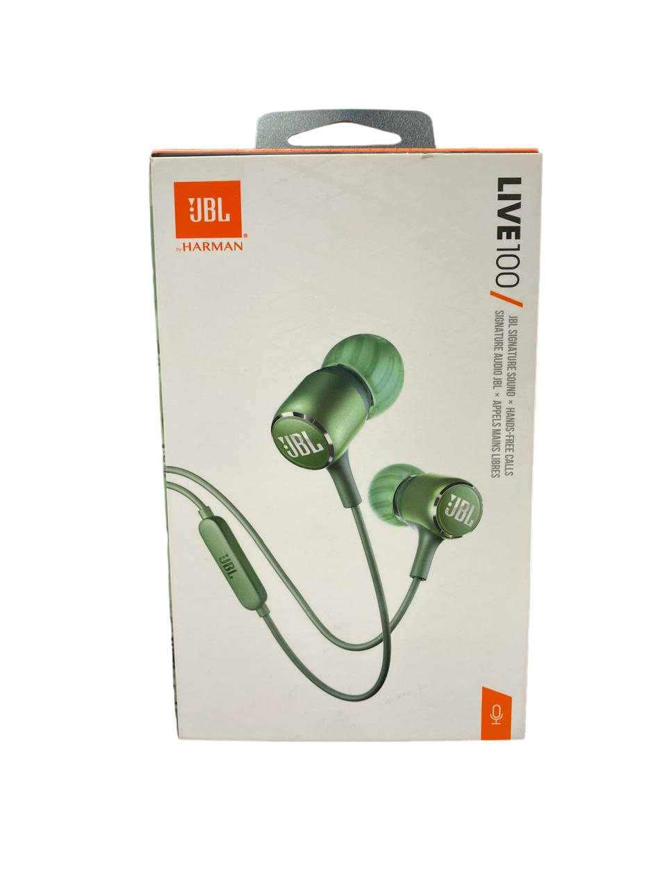 Fone De Ouvido In Ear Jbl Live 100 Preto